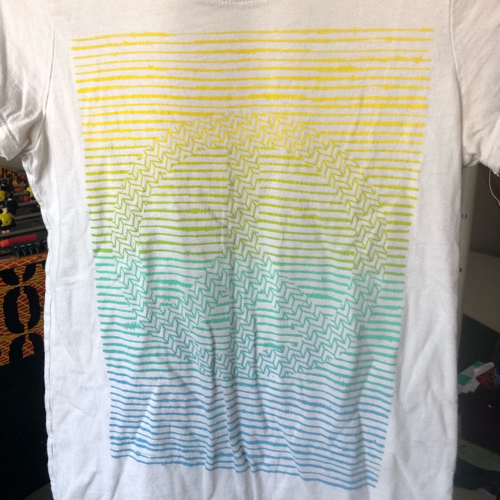 White Peace Sign T-Shirt